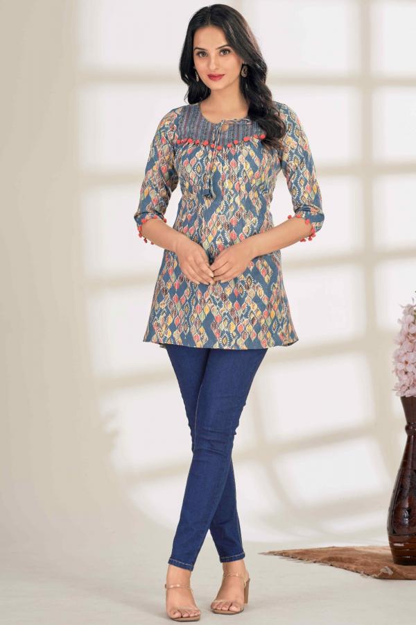 9Star Fashion Centuri 1 Cotton Printed Designer Tops Collection